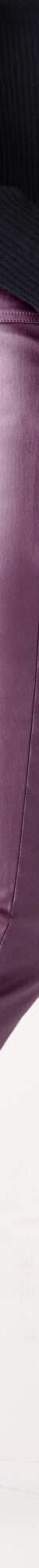 Pantalon droit enduit (prune) Pantalon droit enduit (prune)